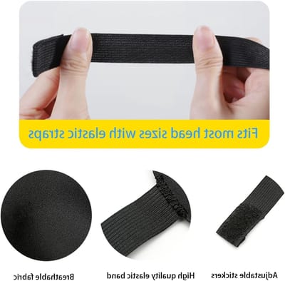 Set van 2 Zwarte Oogmaskers voor Volledige Donkerte - Ideaal voor Slaap, Reizen en Kamperen