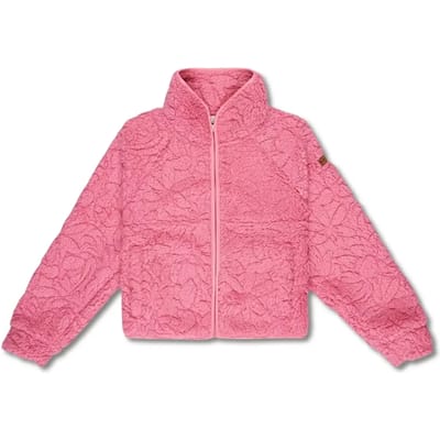 Fleece met rits voor meisjes Roxy Blurry Cloud