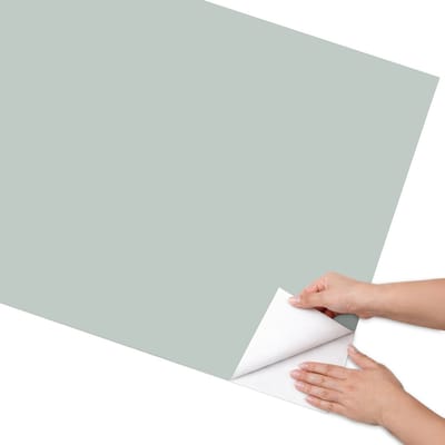 Coloray Meubel Wrap Folie - Groente Meubelfolie - 75x150 cm - Decoratiefolie Zelfklevend Lichte munt - Meubelfolie Zelfklevend - Minimalist Meubelfolie - Wrapfolie Keuken - Wanddecoratie - Achtergronden en patronen
