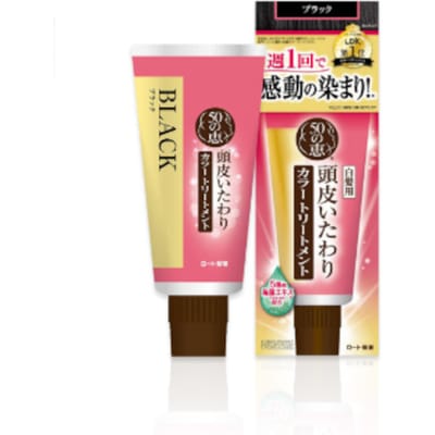 Rohto Mentholatum - 50 Megumi Scalp Care Color Treatment - 150g - Black