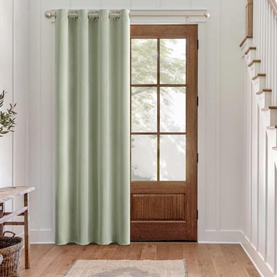 Verduisteringsgordijn - Verduisterend gordijn Raambekleding - Slaap verbeteren - Drievoudige weeftechnologie - 300 x 140 cm - Saliegroen