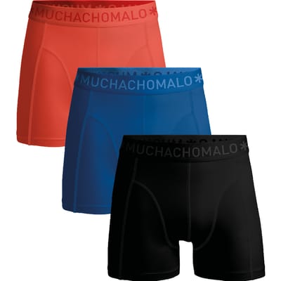 Muchachomalo Boxershort Heren – 3 Pack – 95% Katoen – Heren Ondergoed – Kleding – Stevig Ondergoed – Onderbroeken Heren
