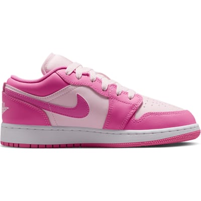 Jordan AJ1 Low Kindersneakers - Roze - Maat 36.5 - Leer