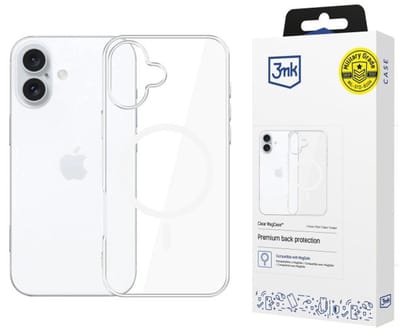 3Mk Case Transparant Magnetisch Beschermend Voor Iphone 16