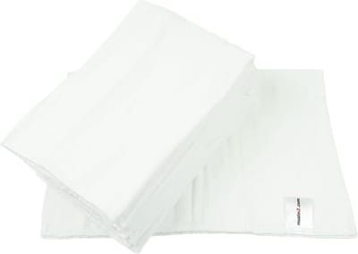 6-Pack Prefold Luiers Maat 2 Wit – Zacht Katoen voor Pasgeboren Baby's (0-3 mnd)