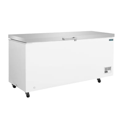 Polar G-Series Kistvriezer met Roestvrijstalen Deksel 581Ltr