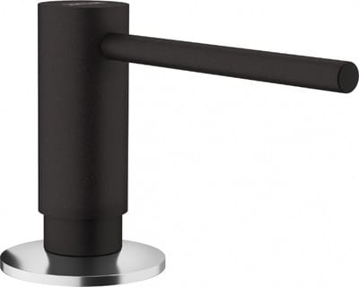 Franke Active keuken inbouw zeepdispenser graniet Onyx Antraciet 112.0633.076