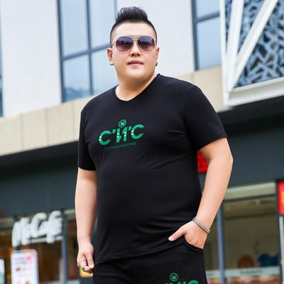 Dikke Mannen Plus Size Plus Size Losse Half Mouw T-shirt Dikke Man Oversized Los Extra Grote T-shirt Top 7XL