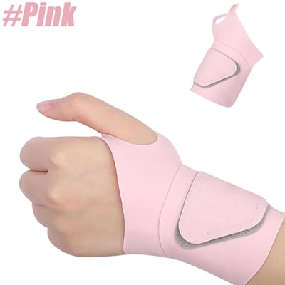 Attelle de poignet ultra-fine Support réglable pour soulagement de la douleur du canal carpien et de l'arthrite Respirante Sport Quotidien