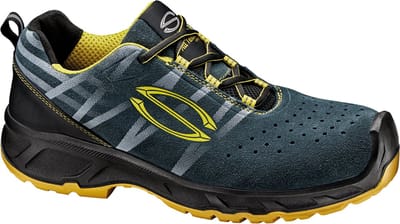 SIR SAFETY MALIBU CPS Veiligheidsschoenen S1PS HEREN Werkschoen Grijs - Glasvezel Neus en Composiet Tussenzool - Antislip SR - Ademend
