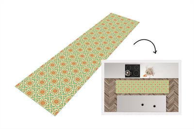 Keukenloper 200x50 cm - Keukenmat vinyl Vintage - Bohemian - Patronen - Mandala - Keukenmatten loper - Keuken vloerkleed tapijt