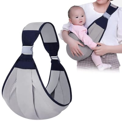 Unyqoos® Ademend en ergonomisch ontworpen draagdoek voor pasgeborenen en peuters