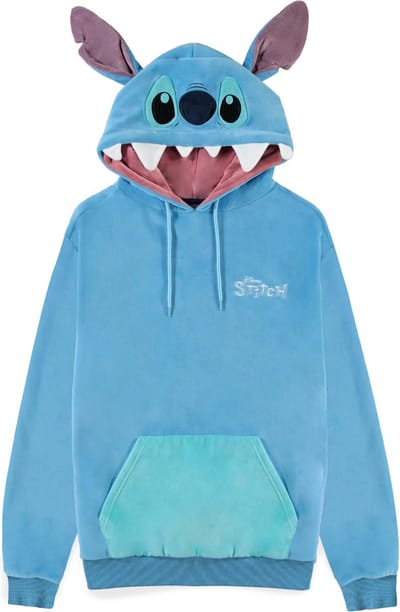 Lilo & Stitch - Stitch Hoodie - Blauw - L