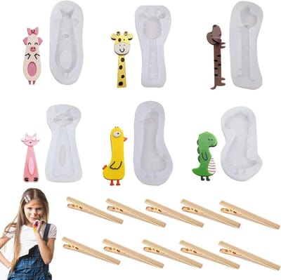 Allecto Plus - Parelmoer Haaraccessoires Set met Parel Pinnen en Clips voor Dames - Kerst Haarspeldjes met Steentjes