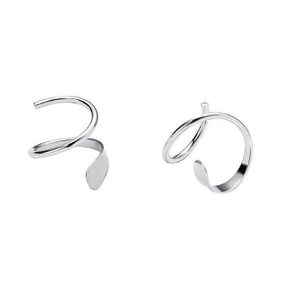 Zilveren Oorringen – Spiraal Oorbellen Zilver – Kleine Oorstekers
