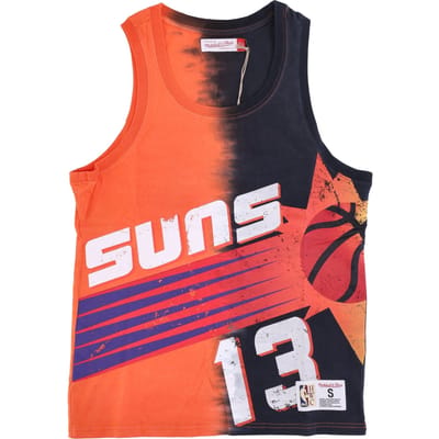 NBA Verticale Tie Dye-tanktop Hardwood Classics nr. 13 Steve Nash Phosun voor heren