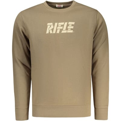 Rifle Marrone Katoenen Heren Sweatshirt