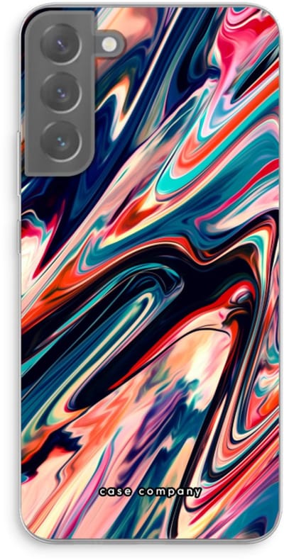 Case Company® - Hoesje geschikt voor Samsung Galaxy S22 Plus hoesje - Quantum Being - Soft Cover Telefoonhoesje - Bescherming aan alle Kanten en Schermrand