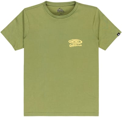 Quiksilver Snaky Ways T-shirt Met Korte Mouwen Groen 10 Years Jongen