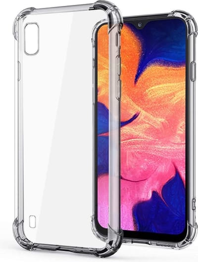 Hoesje geschikt voor Samsung Galaxy A10 - Back Cover Transparant Shockproof