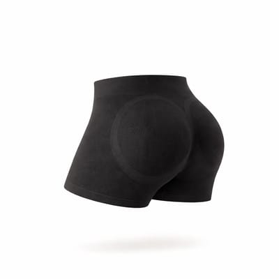 Linorie SculptFit Lift Boyshort – Naadloze Shapewear Short met Billen Lift Effect – Hoge Taille – Gladder Silhouet – Zwart – L