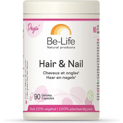 Be-Life Hair & Nail Voedingssupplement Haar En Nagels 90 Tabletten