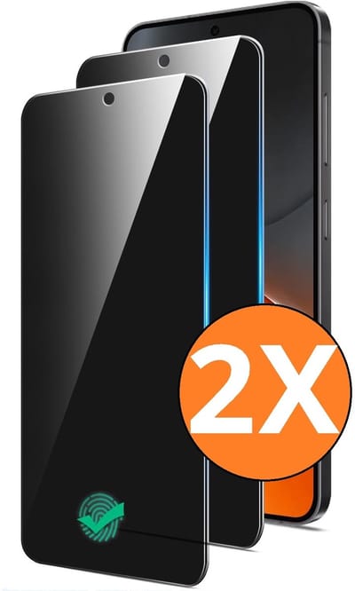 Screenprotector - Geschikt voor Samsung S26 FE Screenprotector Privacy Bescherm Glas - 2 Stuks - Screenprotector Geschikt voor Samsung Galaxy S26 FE / S25FE / S24 FE 5G Privacy Screenprotector Tempered Glass