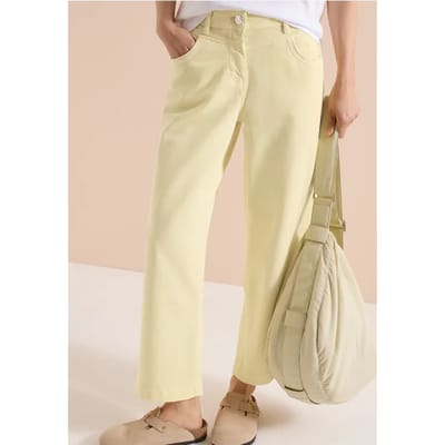 7/8 High Waist Wide Legs jeans in Loose Fit