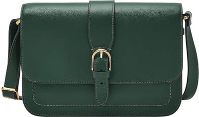 FOSSIL Schoudertas Zoey Large Crossbody Viridian Groen