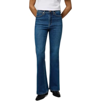 Wrangler Montana Flare Fit Spijkerbroek Blauw 28 / 30 Vrouw