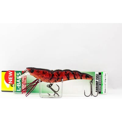 Leurre coulant Yo Zuri Duel L Bass Shrimp 90SS F1240-GSRT (5044) white