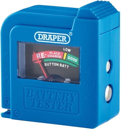 Universele Batterij Tester - Batterij Controle - Batterijen Controleren - Leesbare Laadmeter - Compact Formaat - Zwart