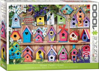 Eurographics - Home Tweet Home (Birdhouses) - 1000 stukjes 68×48cm (b×h) - Legpuzzel