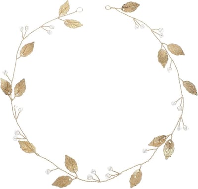Elegante Bruidsmeisjes Haarwreath voor Trouwerij - Gouden Haaraccessoire voor Feestelijke Gelegenheden