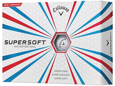 Zachte golfballen met lange afstand en HEX Aerodynamics