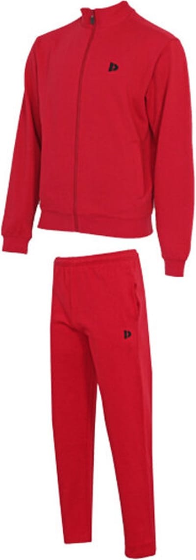 Donnay - Joggingsuit Charlie - Joggingpak - Heren - Berry-red (040)- maat L