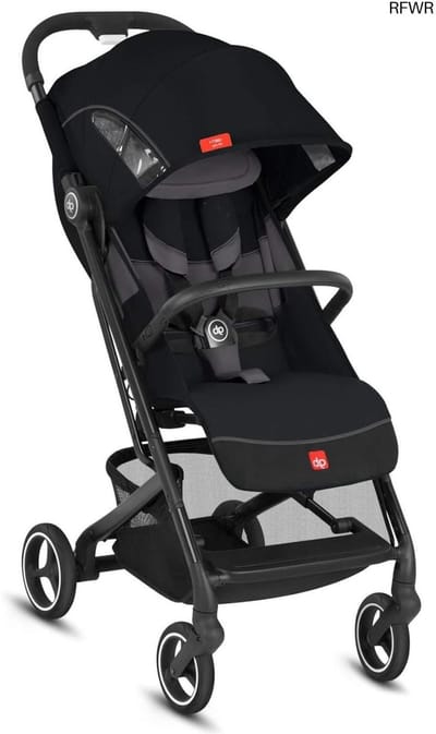 RFWR® Wandelwagen en Buggy Qbit+ 3-in-1 met Inklapbare Functie en Optimale Comfort