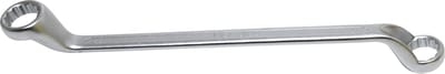 BGS dubbele ringsleutel diep gebogen SW 21 x 23 mm - 30221