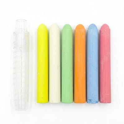 Multicolor aquarelkrijt set krijt stiften met pen houder teken krijt beide 6 kleuren aquarel krijt set
