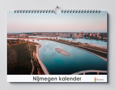 Nijmegen kalender 35x24 cm | Nijmegen verjaardagskalender | Nijmegen wandkalender| Kalender 35 x 24 cm