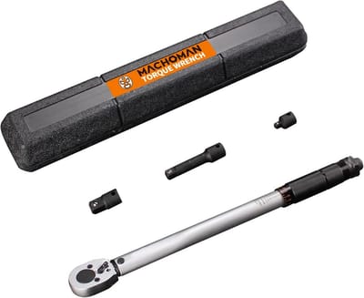 Momentsleutel Set 3/8" Aandrijving 10-80 ft.-lb - Precisie Gekalibreerd