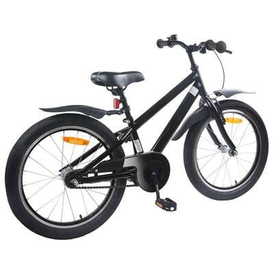 vidaXL - Kinderfiets - 20 - Inch - voor - 6-11 - jaar - oud - Zwart