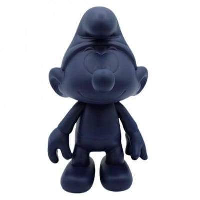 Plastic movable Smurf - Navy Blue Color - Matte Colors