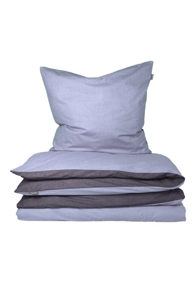 Omkeerbaar beddengoed, 2-delig, Renforcé, navy-grijs  SCHIESSER Home 135*200