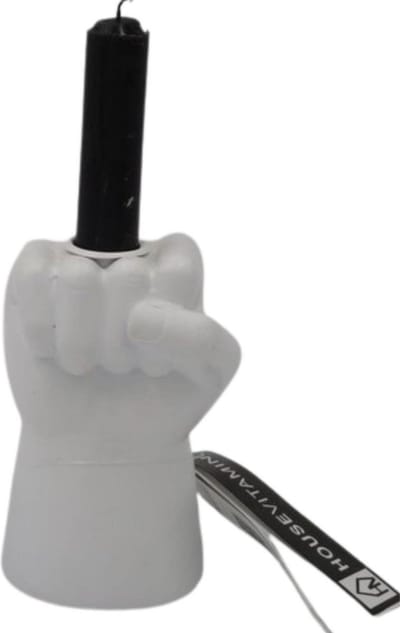 HOUSEVITAMIN | Fuck you | Hand/Middelvinger | Kandelaar