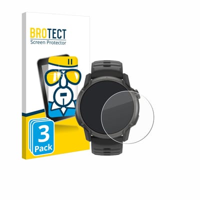 BROTECT - Glas Screenprotector voor Coros Apex 4 (42 mm) - Gehard Beschermglas 9H 3 Stuks