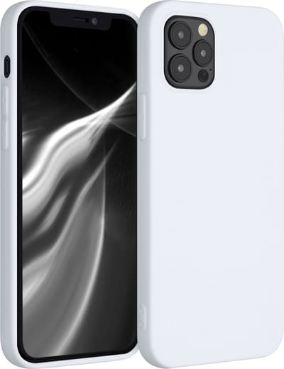 kwmobile telefoonhoesje geschikt voor Apple iPhone 12 / iPhone 12 Pro - Hoesje voor smartphone - Back cover in mat wit