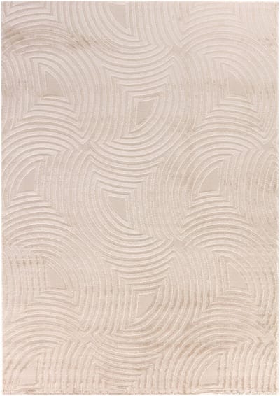 Flycarpets Cara Modern Japandi Duna Vloerkleed - Beige - 80x250 cm
