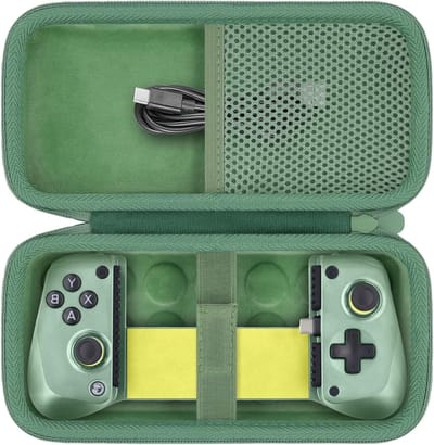 Hard Protective Case voor GameSir X5s/X5 Lite Mobiele Game Controller - Groene Beschermhoes voor Spelcontrollers, Schokbestendig en Duurzaam