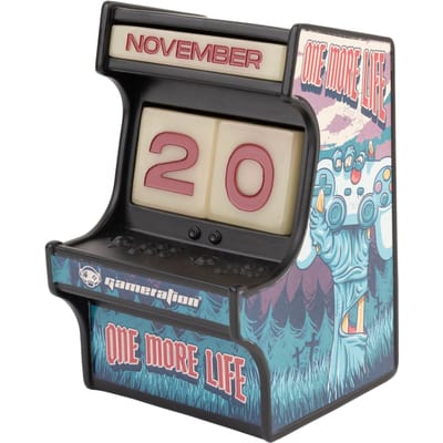 Gameration Arcade 3D Perpetual Calendar